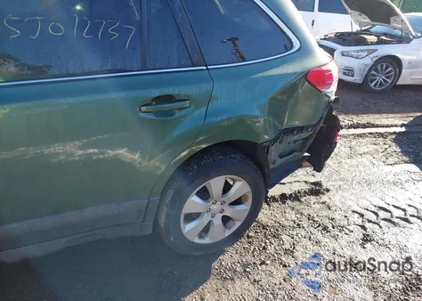 2010 Subaru Outback 2.5I Limited из США, поврежденный, VIN 4S4BRBKC6A3336765